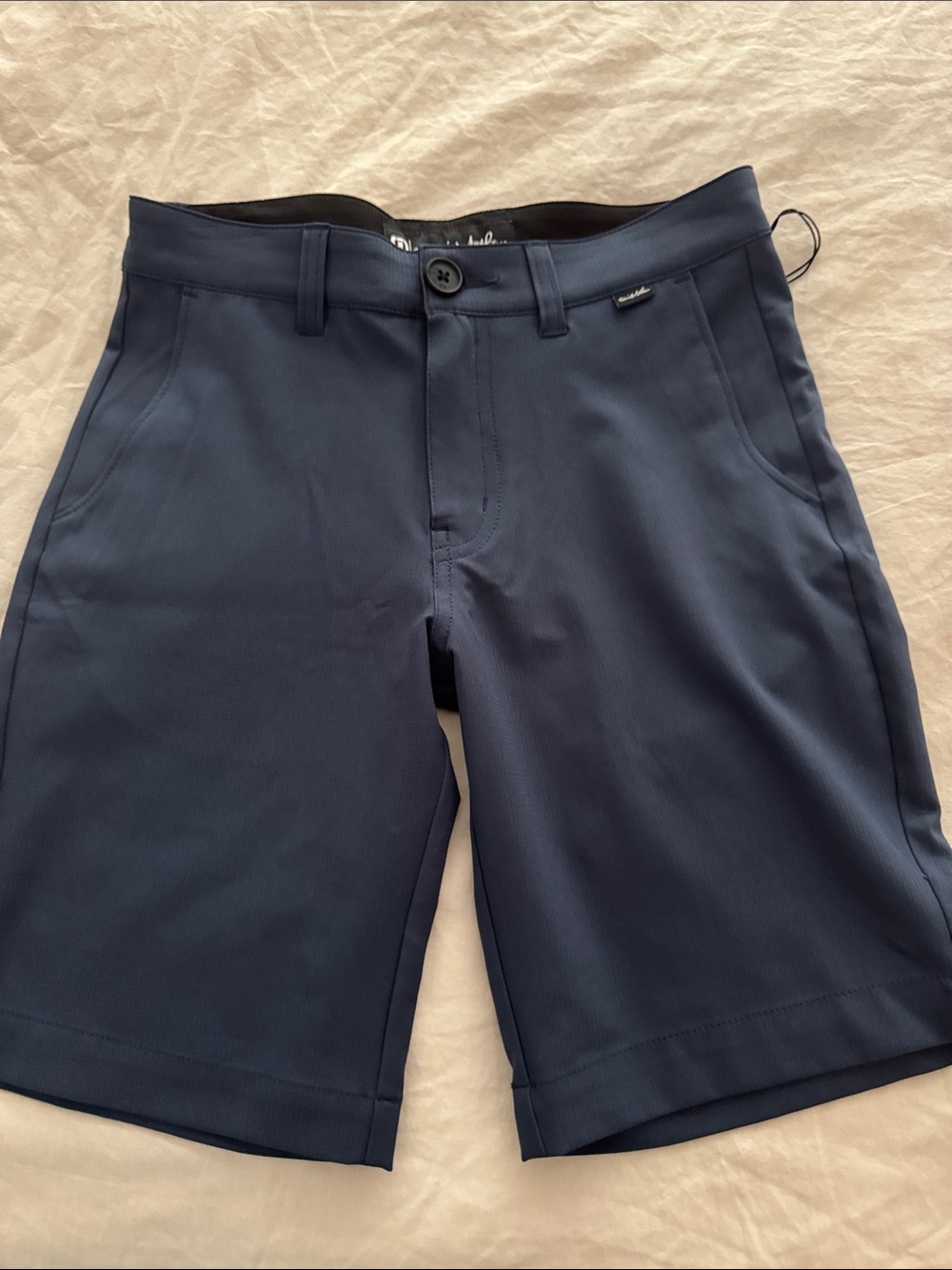 Boys Navy Performance Shorts